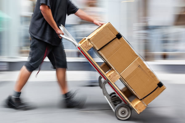 AtoZ hand truck delivery